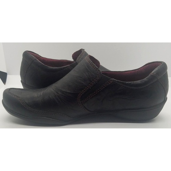 Taos Women's Ballet Flats SZ 7.5 Brown Bungie Jump Aetrex Insole $79 Retail - Picture 5 of 13